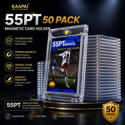KAAPAI 55pt One Touch Magnetic Card Protector