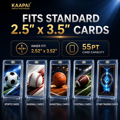 KAAPAI 55pt Acrylic Magnetic Card Holder