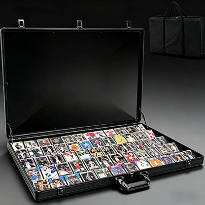 Kaapai® 34x22 Locking Card Display Case with Carry Bag