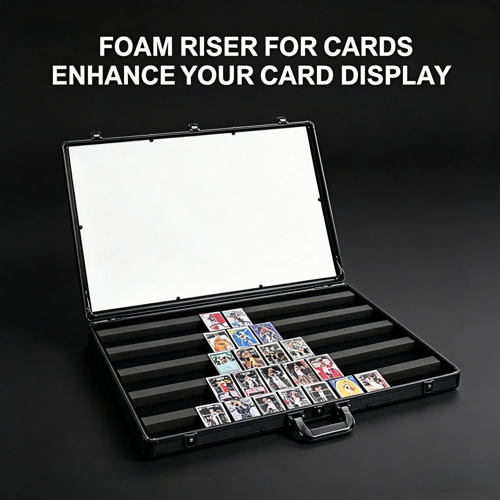 card vending display case Kaapai® TradeVault Lockable Trading Card Display Case 34” x 22”