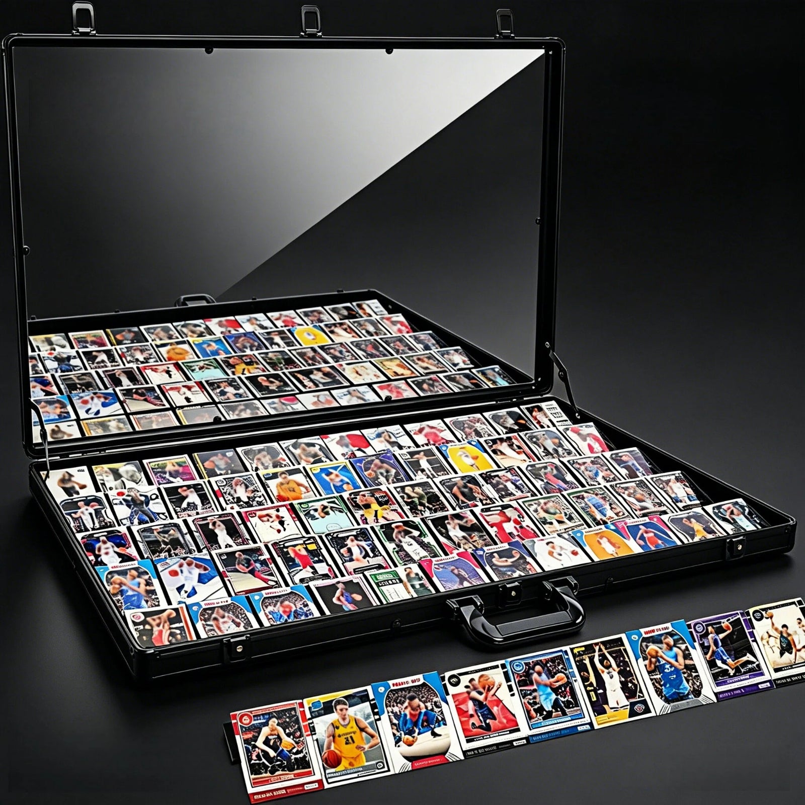 trading card display cases for sale Kaapai® TradeVault Lockable Trading Card Display Case 34” x 22”