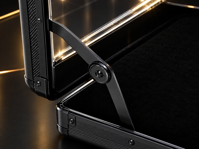 BUILT-IN LID STAYS